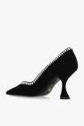 Stuart Weitzman BLACK ‘Gemcut Xcurve’ pumps
