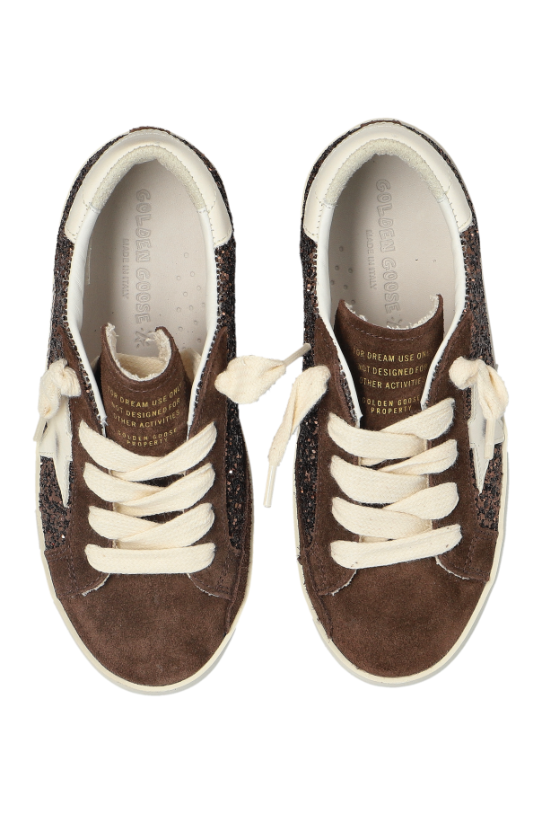 Golden Goose Kids Super-Star Classic With List Sports Shoes