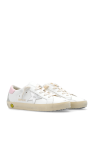 Golden Goose Kids WHITE ‘Super-Star Classic’ sneakers