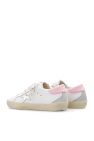 Golden Goose Kids WHITE ‘Super-Star Classic’ sneakers