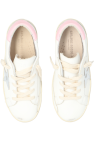 Golden Goose Kids WHITE ‘Super-Star Classic’ sneakers