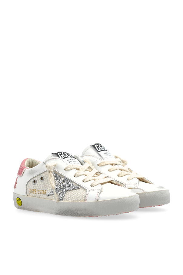 Golden Goose Kids Sneakers Super-Star Double Quarter With List