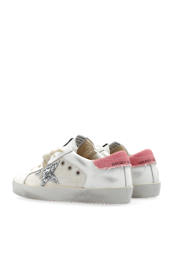 Golden Goose Kids Sneakers Super-Star Double Quarter With List