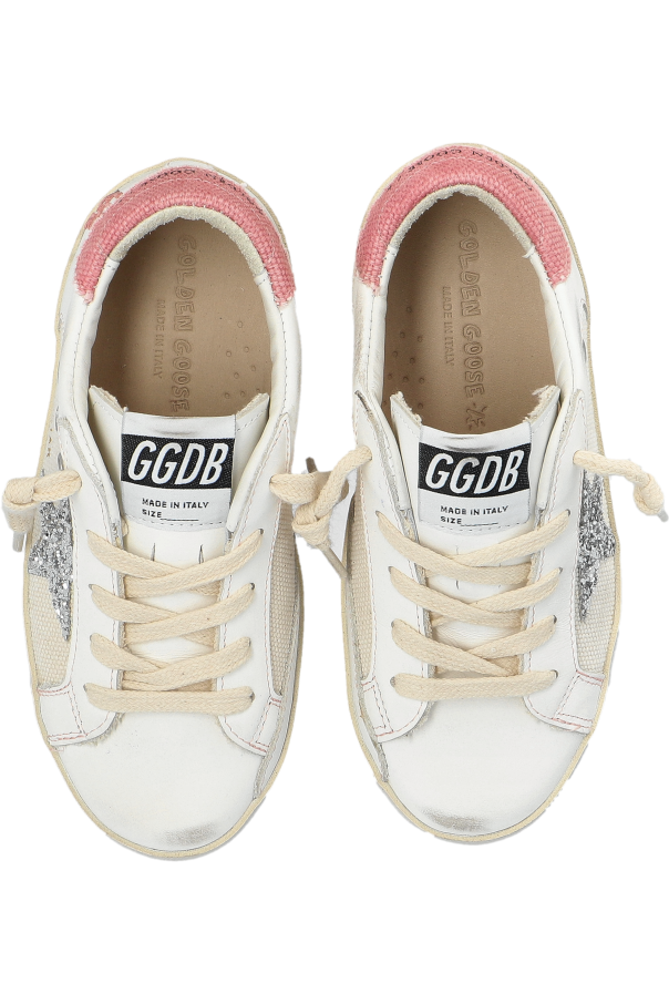 Golden Goose Kids Sneakers Super-Star Double Quarter With List