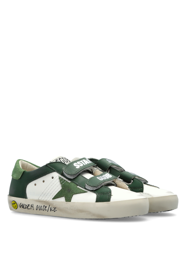 Golden Goose Kids Sports shoes "Old School Double Quarter With Lis"