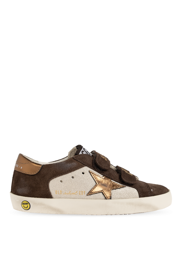 Old School Double Quarter With Lis' sports shoes od Golden Goose Kids