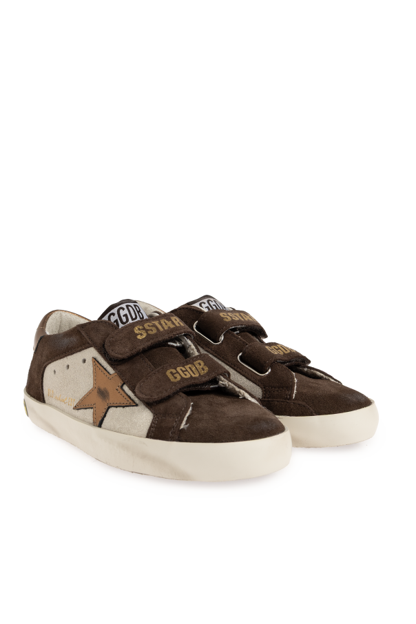 Golden Goose Kids Old School Double Quarter With Lis' sports shoes