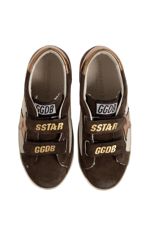 Golden Goose Kids Old School Double Quarter With Lis' sports shoes