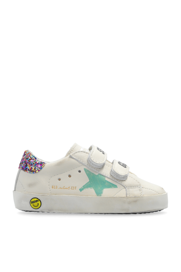 Golden Goose Kids Sneakers Old School Witm Print Star