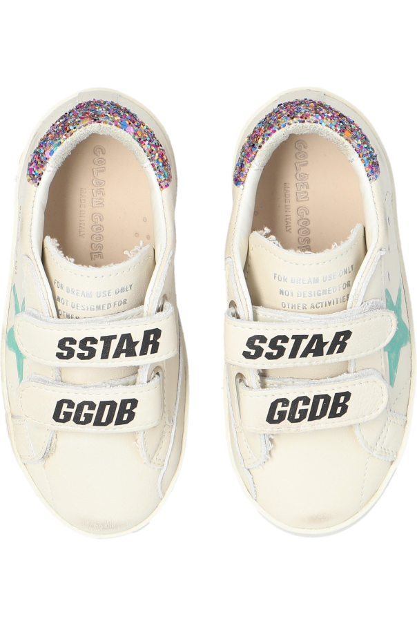 Golden Goose Kids Trainers Old School Witm Print Star