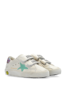 Golden Goose Kids GREY Sneakers Old School Witm Print Star