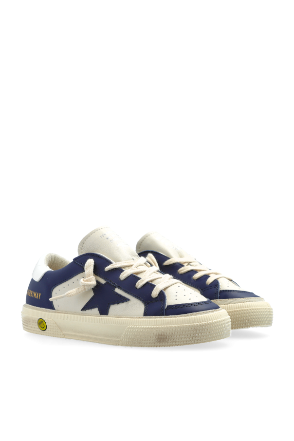 Golden Goose Kids Sneakers May With Double Quarter And Toe