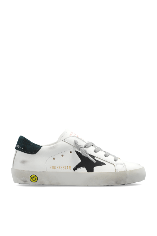 Golden Goose Kids Sneakers Super-Star With List And Printed Star