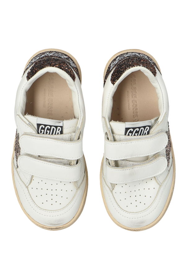 Golden Goose Kids "Ball Star Strap" sports shoes
