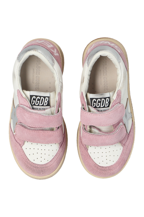 Golden Goose Kids "Ball Star Strap" sports shoes