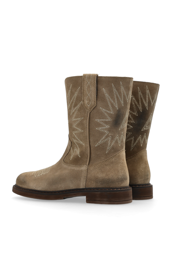 Golden Goose Kids ‘Wish Star Biker’ boots