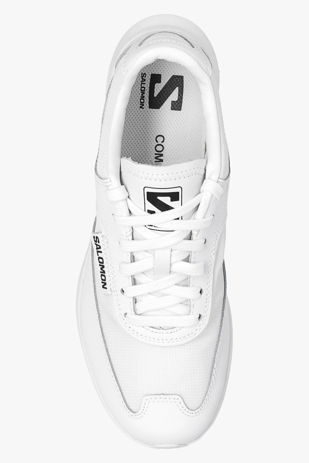 Comme des Garçons Calções Salomon Wayfarer Regular branco sujo cinzento