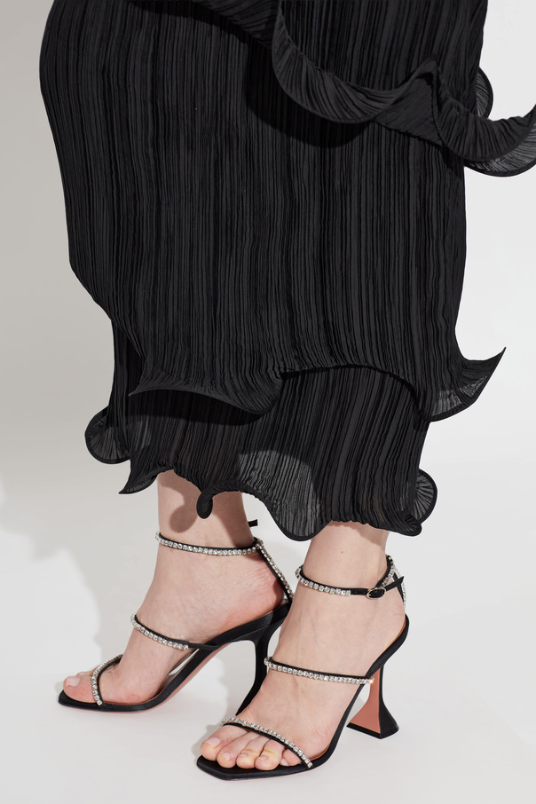 Amina Muaddi Sandalen mit Absatz 'Gilda'