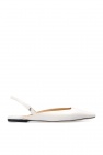 Jimmy Choo WHITE 'Gini' leather flats