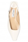 Jimmy Choo WHITE 'Gini' leather flats