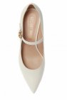 Stuart Weitzman WHITE ‘Glenys’ pumps