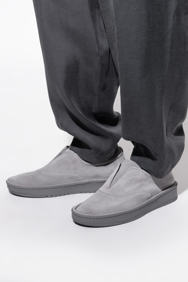 Giorgio Armani Suede sports shoes