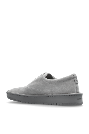 Giorgio Armani Suede sports shoes