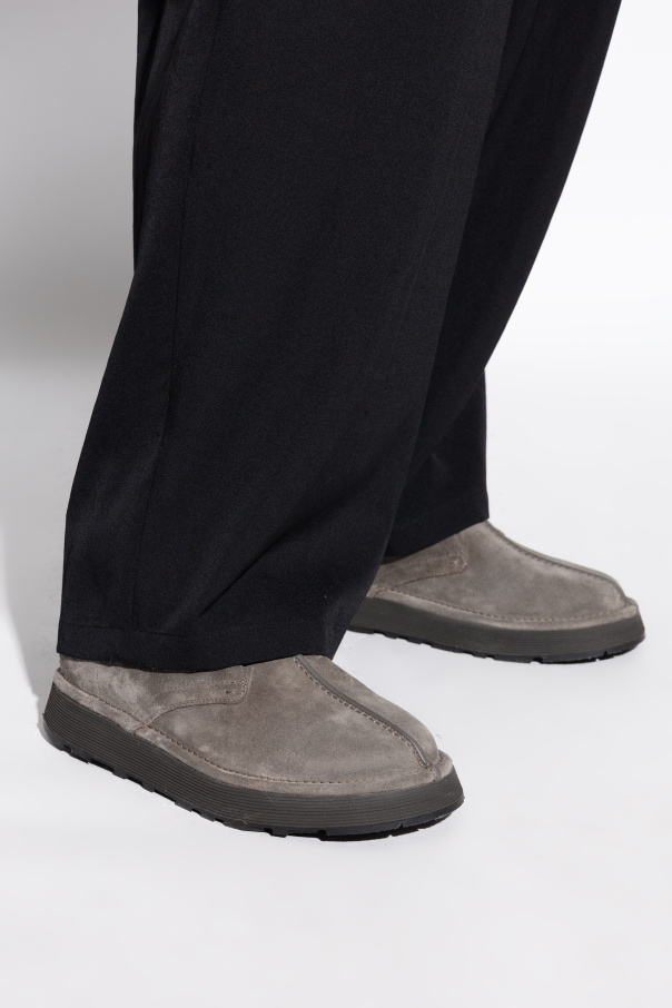 Giorgio Armani Suede ankle boots