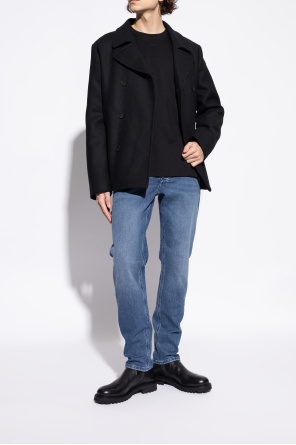 Giorgio Armani Leder-Stiefeletten