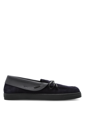Zamszowe buty od Giorgio Armani