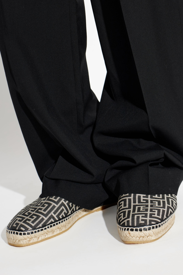 Balmain Espadrilles with monogram
