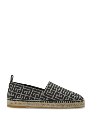 Espadrilles with monogram