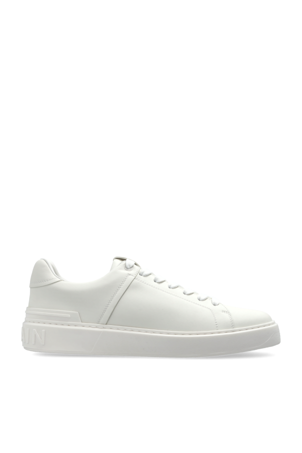 Leather sports shoes `B-Court` od Balmain