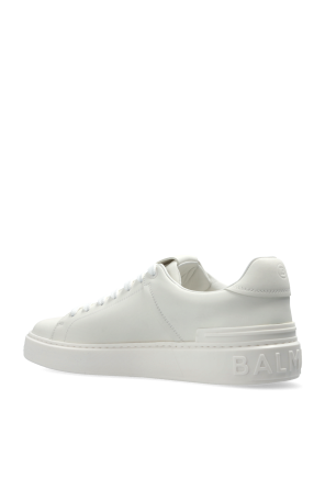 Balmain Leather sports shoes `B-Court`