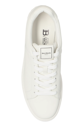 Balmain Leather sports shoes `B-Court`