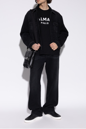 Balmain Sportliche Lederschuhe „B-Court“