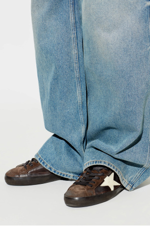 ‘super-star classic with list’ sports shoes od Golden Goose