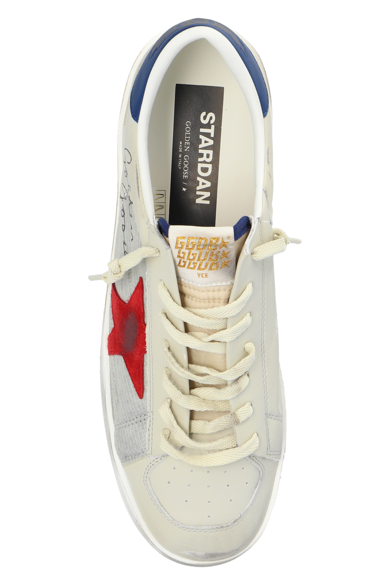 golden goose red white blue