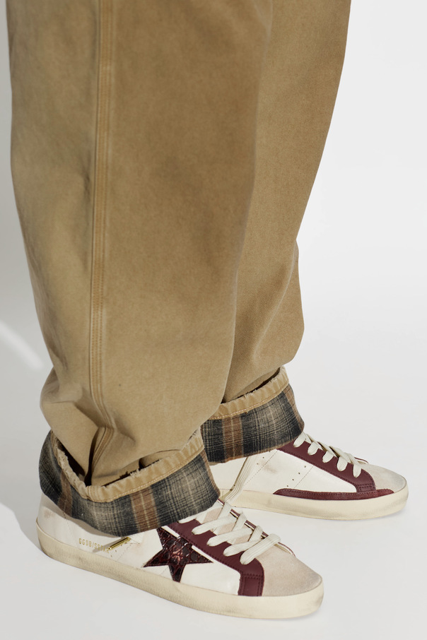 Golden Goose Sapatilhas desportivas ‘Super Star Folded Lining All Aro’