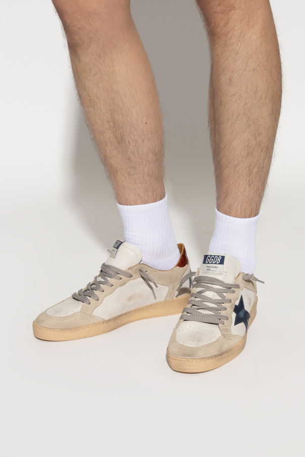 Golden Goose 'Ballstar double quarter with fol' sports shoes