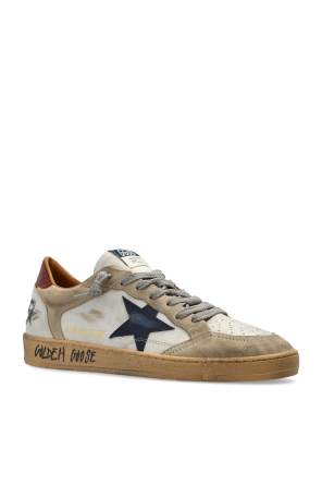 Golden Goose 'Ballstar double quarter with fol' sports shoes