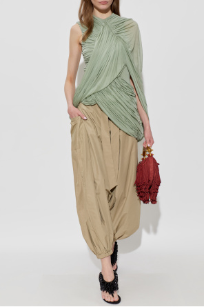Balmain Sandalias de cuña con apliques