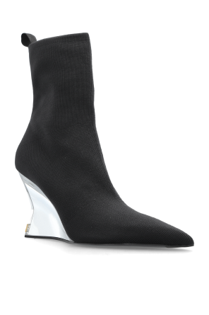 Balmain Wedge ankle boots