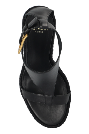 Balmain Sandalias de cuña 'Anthem'