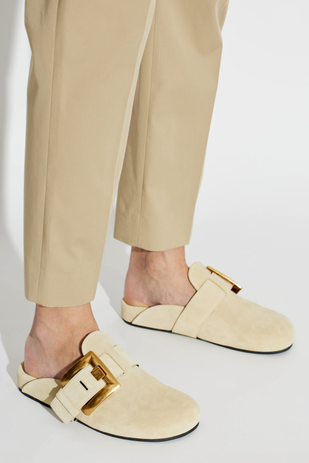 Balmain Suede slides