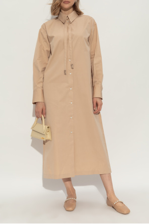 Stuart Weitzman Bailarinas de cuero Goldie