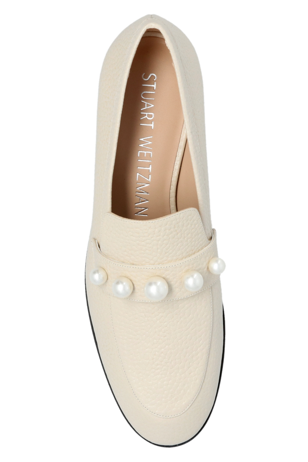 Stuart Weitzman ‘Goldie’ leather moccasins