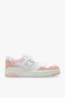 New Balance Men's 650 in White Red Leather
