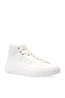 Y-3 Yohji Yamamoto WHITE ‘GR.1P’ high-top sneakers