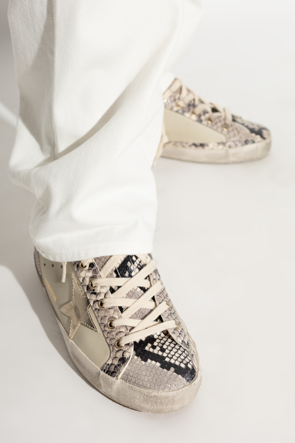 Golden Goose Super -Star Double Quaret With List Sneakers